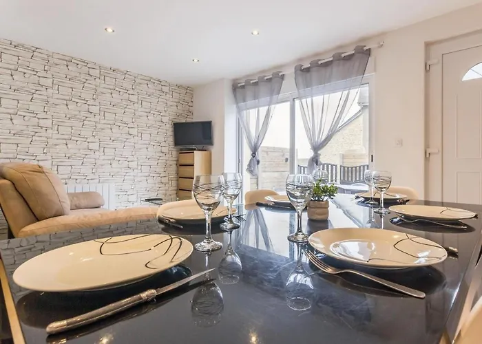 Des Falaises De 6personnes Dom wakacyjny Longues-sur-Mer